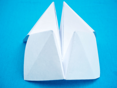 White paper fortune teller.