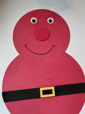 Santa Paper Craft