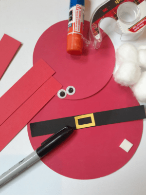 Santa Accordion Craft