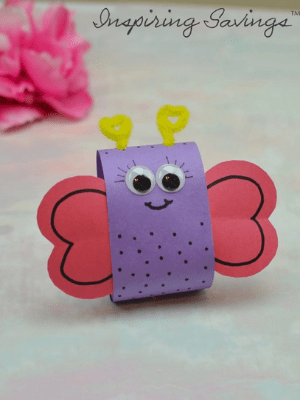 Love bug paper chain craft.