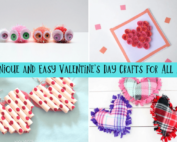 Unique and easy Valentine's Day crafts for all ages.