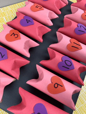Valentine's advent calendar.