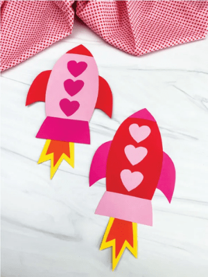 Heart rockets craft.