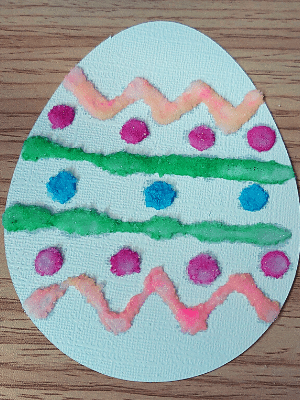 Salt painting for Easter-min