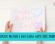 Homemade Mother's Day Cards with FREE Printable-min