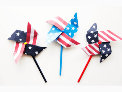 4th of July pinwheels.