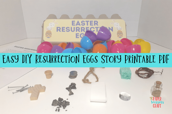 Easy DIY Resurrection Eggs Story Printable PDF-min