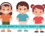 22 self esteem activities for 3-5 year olds (preschool & kindergarten).
