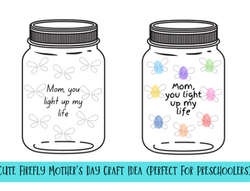 Cute Firefly Mother’s Day Craft Idea (Perfect For Preschoolers)