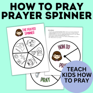 How to pray prayer spinner.
