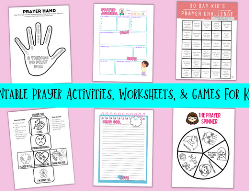 Printable Prayer Activities, Worksheets, & Games For Kids