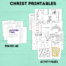 Christian Printables Pack - Paper Scissors Craft
