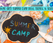 At home (DIY) summer camp ideas, themes, and schedule featured image.