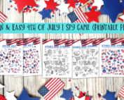 Easy 4th of July I spy game (printable PDF) featured image.