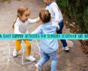 Fun and easy summer activities for toddlers featured image.
