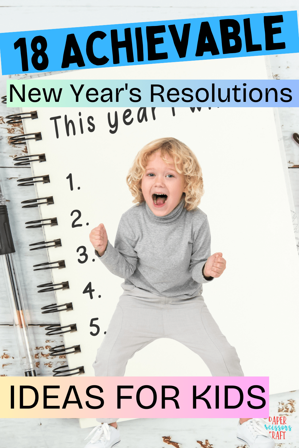18 Achievable New Year #39 s Resolution Ideas for Kids in 2026