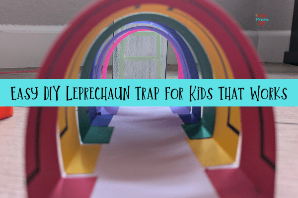 Easy leprechaun trap for kids that works.