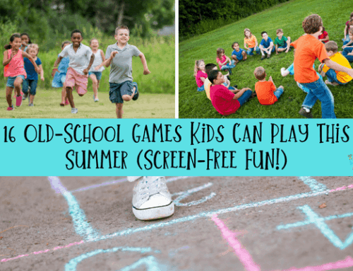 16 Old-School Games Kids Can Play This Summer (Screen-Free Fun!)