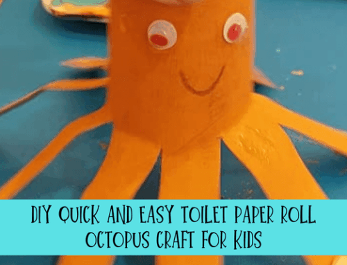 DIY Quick and Easy Toilet Paper Roll Octopus Craft for Kids