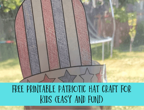 Free Printable Patriotic Hat Craft for Kids (Easy and Fun!)