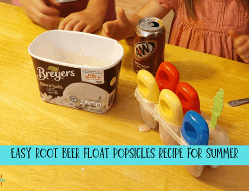 Easy Root Beer Float Popsicles Recipe for Summer