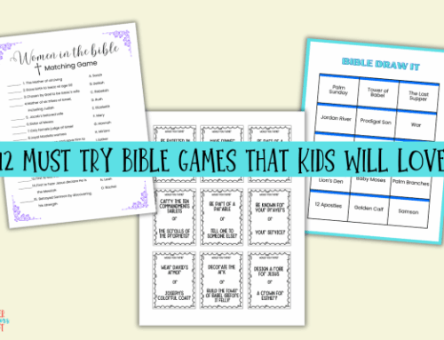 12 Must Try Bible Games that Kids Will Love