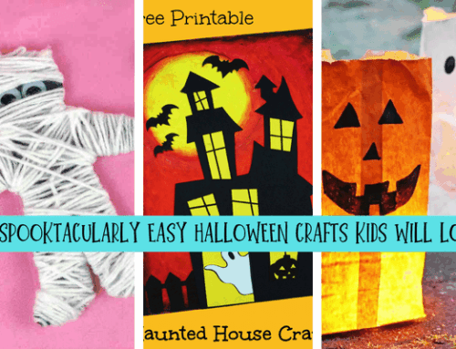 25 Spooktacularly Easy Halloween Crafts Kids Will Love