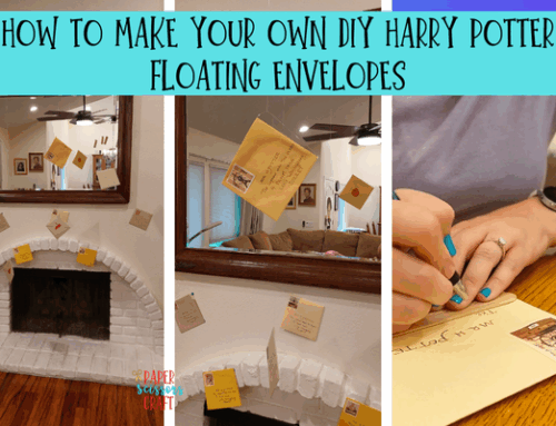 How to Make Your Own DIY Harry Potter Floating Envelopes