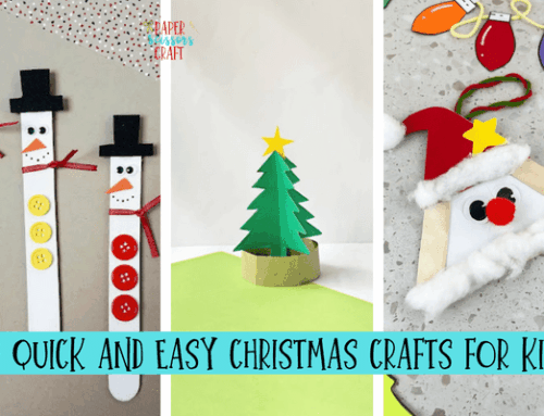 44 Quick and Easy Christmas Crafts for kids