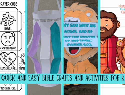 22 Quick and Easy Bible Crafts and Activities for Kids