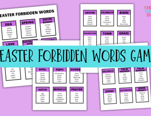 Easter Forbidden Words Game: Fun for Kids & Families!
