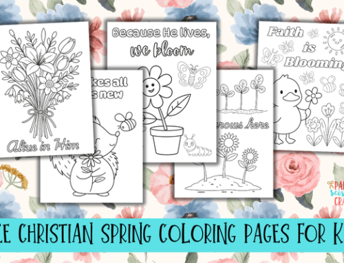 Free Christian Spring Coloring Pages for Kids (Faith-Based Printable Fun)