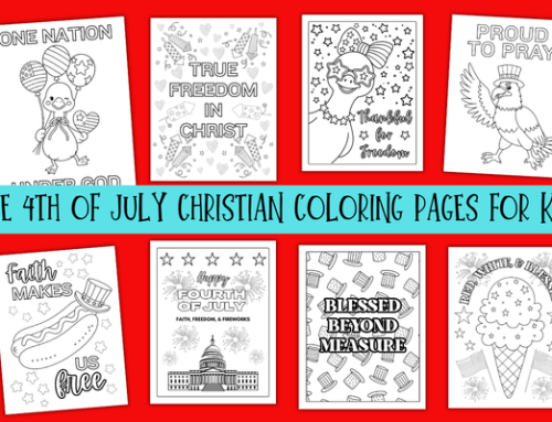 Free 4th of July Christian Coloring Pages for Kids and Family