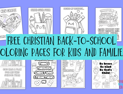 Free Christian Back-to-School Coloring Pages for Kids and Families