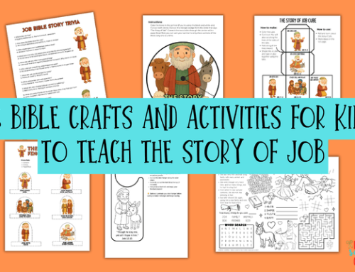 6 Bible Crafts and Activities for Kids to Teach the Story of Job