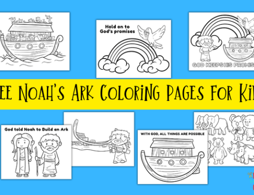 Free Noah’s Ark Coloring Pages for Kids, Families, and Sunday School